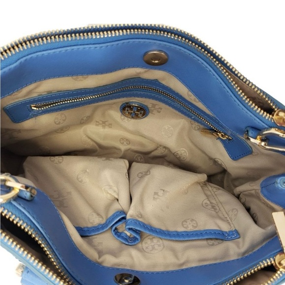 Tory Burch Robinson Saffiano Leather Convertible Crossbody Bag - Picture 8 of 13